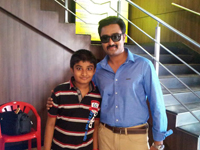 family vishnu and Isha